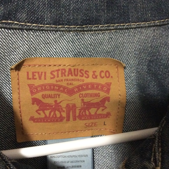 Boys Levis Trucker Jacket - Picture 5 of 9